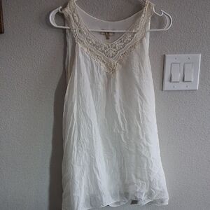 Chic Ivory Lace Women's Blouse